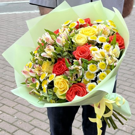Букет из роз "Богатство": купить с доставкой в Кемерово